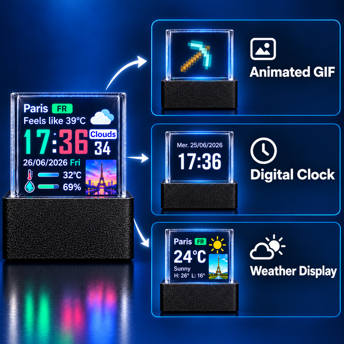 Crystalix™ – The 3D Holographic Cube