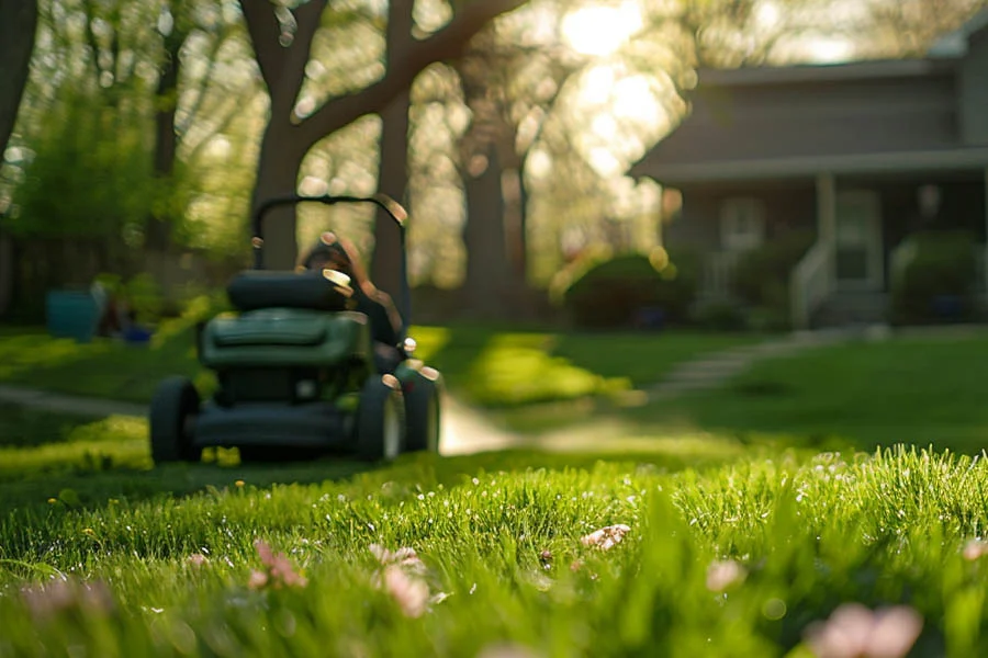 rechargeable lawn mowers